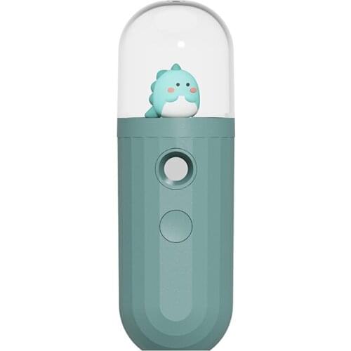 Mini USB Rechargeable Portable Cute Pet Facial Air Humidifier 20ml Handheld Beauty Moisturizing Water Meter Gift