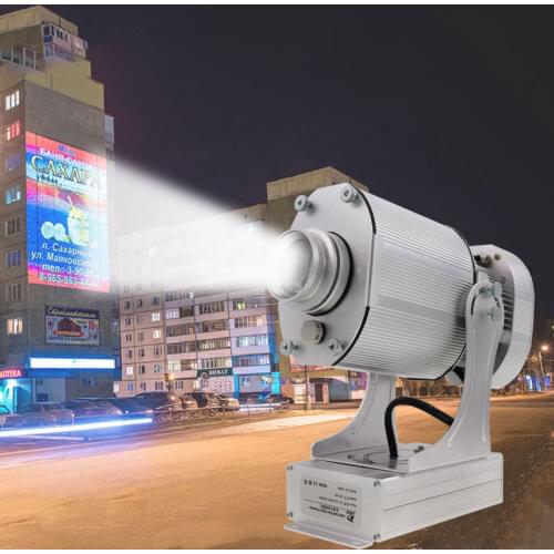 40W Outdoor Laser Logo Projector Custom For advertising Gobo Rotation Proyector Adjustable Lens Marketing y Publicized Hot Sale