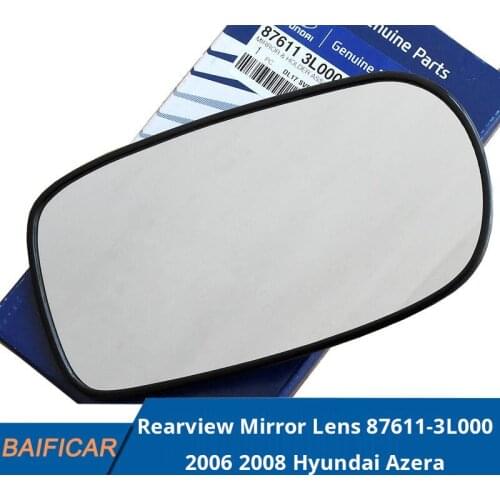 Baificar Brand New Genuine Rearview Mirror Lens 87611-3L000 ( 87611-3L022 ) For 2006 2008 Hyundai Azera