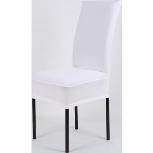 Wholesale 200 pcs Dining Chair Covers Spandex Strech Dining Room Chair Protector Slipcover Decor