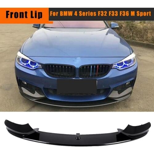 F36 Front lip Car Styling Front Bumper Splitter Lip For BMW 4 Series F32 F33 F36 M Sport 425i 430i 440i 2014 2015 2016
