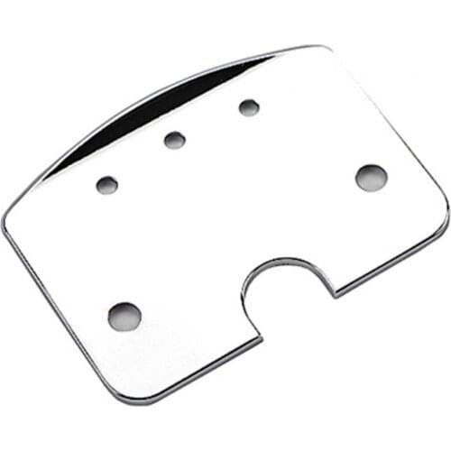 3 Strings Plate Smooth Surface Guitar Accessories Metal Guitar Strings Plate Replacement Parts for Instrument Strings Plate