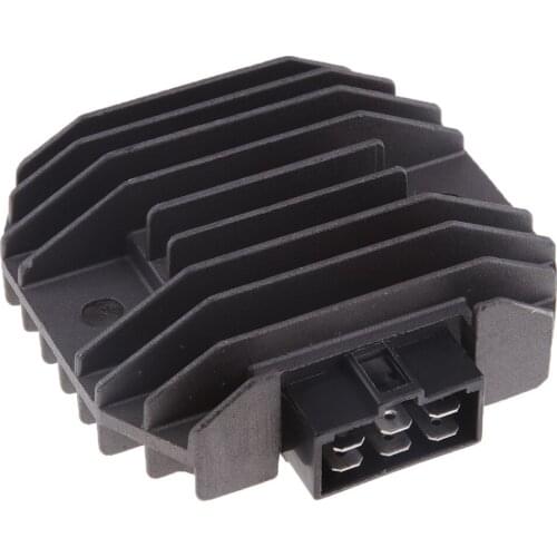 Voltage Regulator Fits for Kawasaki KL00 86-98/ GPZ600R 85-89/ VN750 88-06 / VN1500 87-99, Black