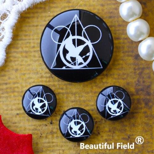 12mm 25mm 14mm 16mm 18mm 20mm Photo Glass Cabochons Round Cameo Set Handmade Settings Stone Magic AE1133