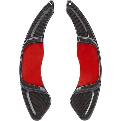 Carbon Fiber Steering Wheel Shift Paddle Shift Extension For-VW Golf 7 MK7 Scirocco-Polo GTI