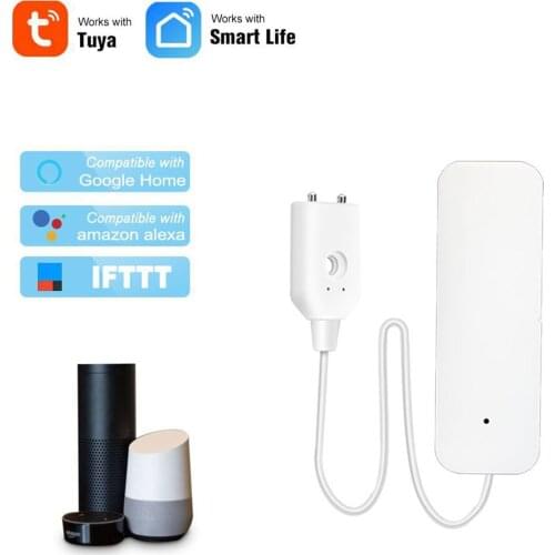Smart Water level alarm Tuya Wifi Water Water level Sensor Detector Home Waterdichte Detector Work With Google Home APP