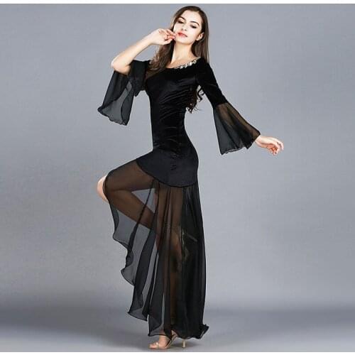 Belly Dance Performance Wear Premium Suit Spring Women New Sexy Dress Female Oriental Dance Performance Practice Dress H4510
