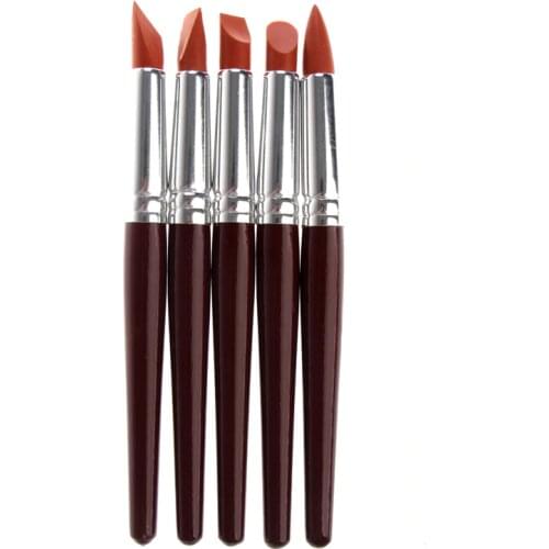 5pcs/set Sculpture Tool Students Artist Essential Equipment Pottery Clay Shaper Sculpture Carving Tools DIY Art Craft Supplies