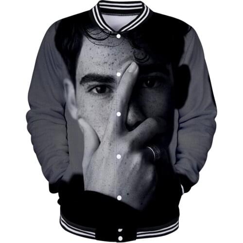 Cameron boyce 3D New arrival Clothes Winter Men/Women fashion Warm and comfortable long sleeve Baseball Jacket hot sales Plus