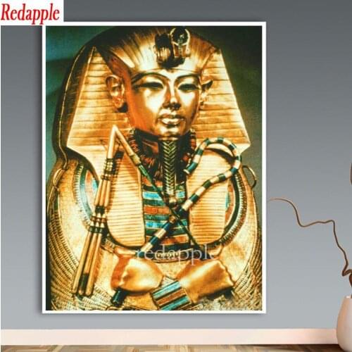 Egyptian pharaoh 3d picture of rhinestones 5d diamond painting diamond mosaic puzzles full square round diamond embroidery sale