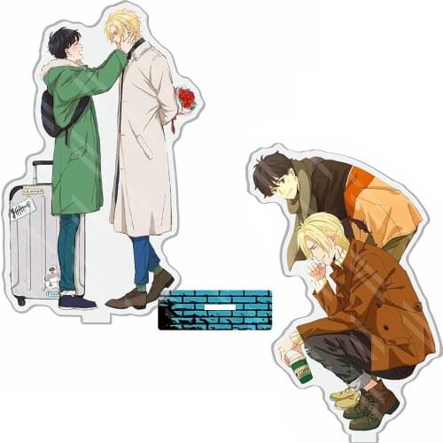 Hot Cartoon BANANAFISH Acrylic Stand Model Plate Anime Serie BANANA FISH Standing Figure Decoration for Men Women Desk Decor