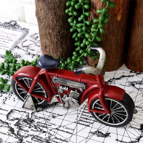 Retro Creativity Diecast Metal Bicycle Model Toys Cycle Bike Collection for Family Coffee display Gift Decoration Art Ornaments