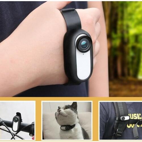 Portable Pet Neck Collar Camera Protective Case Multifunctional For Insta360 Strap Case Protective 2 Expansion Camera GO Sp M1D1
