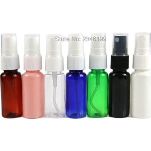 Empty Spray Bottle 10ml Plastic Little Spray Bottle 20ml Empty Plastic Cosmetic Container Plastic Color Spray Bottle 30ml 50pcs