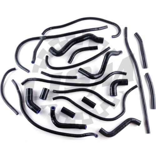 Silicone Radiator Coolant Hose Kit For Aprilia SL 1000 Falco Silicone hose