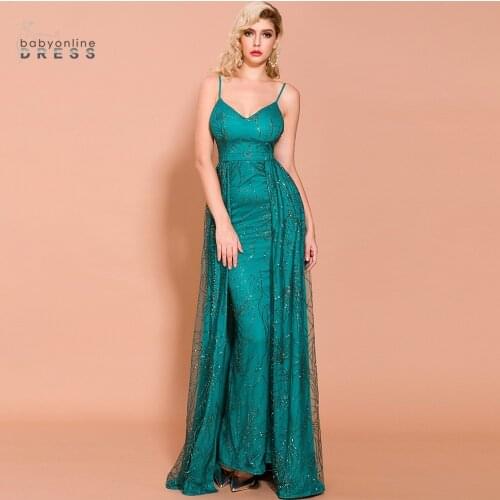 Sexy Stripe Green Long Evening Dress Red V-neck Robe de Soiree Evening Prom Gowns Backless Free Ship Dress 2020Hot Sale Vestido