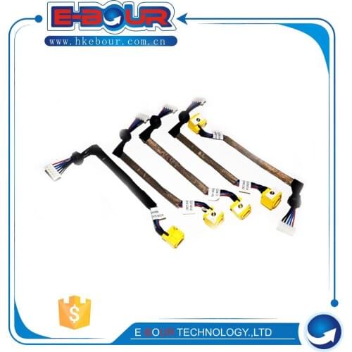 10pcs/lot for Lenovo N100 N200 C200 3000 DC Jack Connector with Cable Laptop DC Socket
