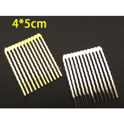 12pcs 12 Wave Teeth hair comb findings ,High quality Plated with none nickle and none lead Hair Comb,DIY Hair accessories