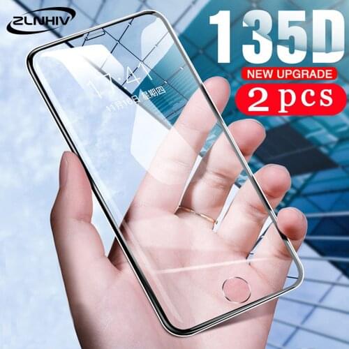 2Pcs full cover for iphone 11 pro X XS MAX XR Tempered glass 5 5S SE 5C 6 6s 7 8 plus protective film phone screen protector