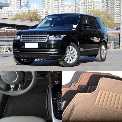 3PCS Premium Auto Fabric Nylon Anti-slip Floor Mats Carpet For Land Rover Range Rover 2013-2020