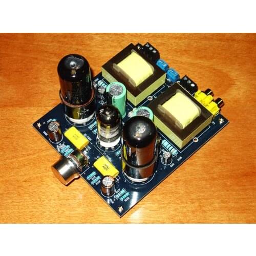 4W + 4W ( 8 ohms ) 6N1 / 6N2 + 6P6P Tube Single-ended class A Fever Class Tube Amplifier Board