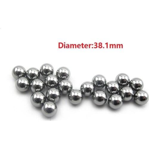 5pcs/lot Dia 38.1mm steel ball bearing steel balls precision GC15 G16 high quality Diameter 38.1mm