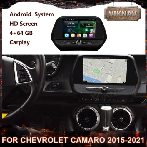 128G Car Radio For Chevrolet Camaro 2015-2021 TS10 Android 10.0 GPS Navigation Stereo Head Unit Multimedia Player Radio carplay