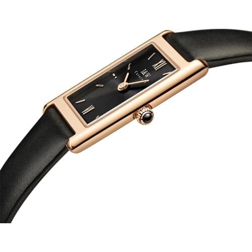 CARNIVAL Top Brand Lady Fashion Square Watch Woman Waterproof Untra Thin Sapphire Casual Girl Quartz Wristwatch Relogio Feminino