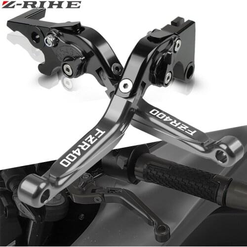For Yamaha FZR400 FZR 400 1988 1989 1990 CNC Motorbike Handbrake Motorcycle Accessories Folding Extendable Brake Clutch Levers