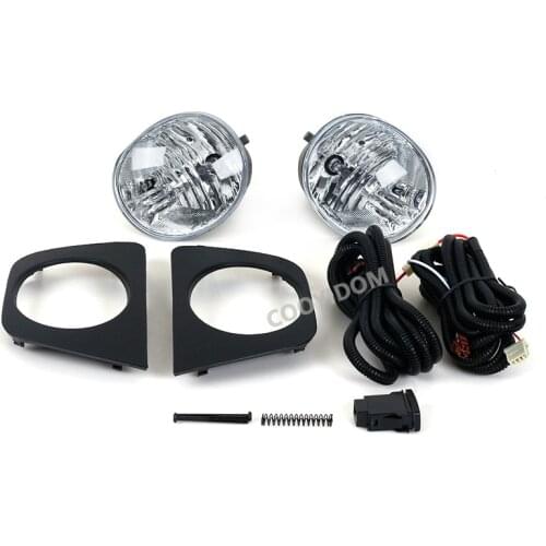 Additional Front Fog Lamp For Toyota 4 Runner Hilux Surf 2005-2009 Anti-Fog Reflector Light With Wires Harness Switch
