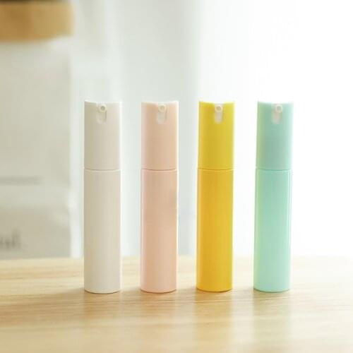 30ml macaron travel bottle spray sample empty bottle alcohol press pet lotion bottle pocket for easy carrying wholesale