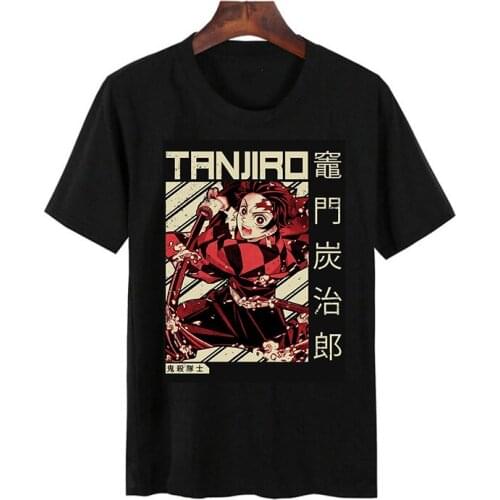 2019 summer new anime big collection Harajuku T-shirt O-neck printing casual fashion short-sleeved street clothing direct sales