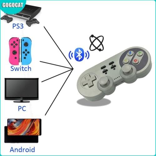 Gamepad Bluetooth Wireless Controller For Nintend Switch Console NS Game Console for PUBG Vibration Gamepad for Android/PC/PS3
