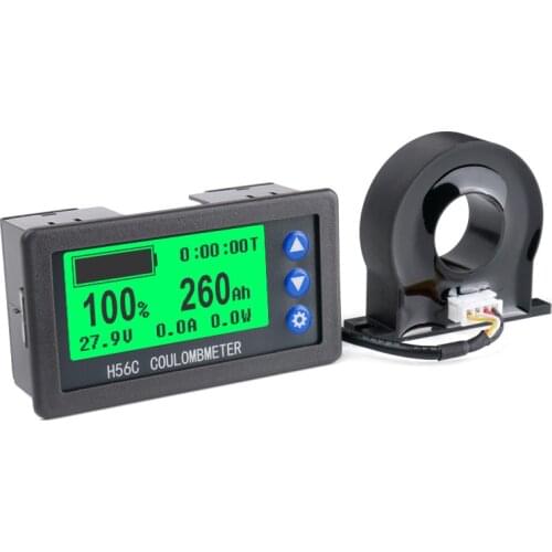 H56CH Holcoulomb meter Lithium-lead acid batteries Battery display electric vehicle saloon car battery meter