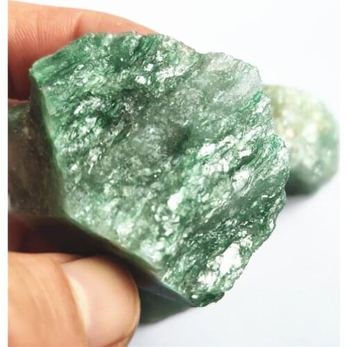 Natural Green Mica Stone Collection Minerals for Home Decoration Mineral Specimen Aquarium Decoration