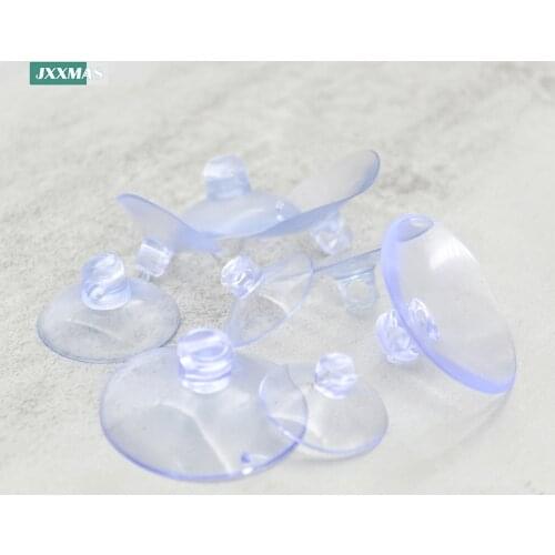 25/30/35/40mm Transparent Suction Cup Silicone Powerful Suction Cup Wall Hook Window Wedding Car Glass Travel Universal Bracket