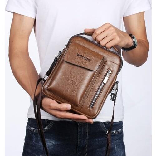 QCHEN Men's Handbags