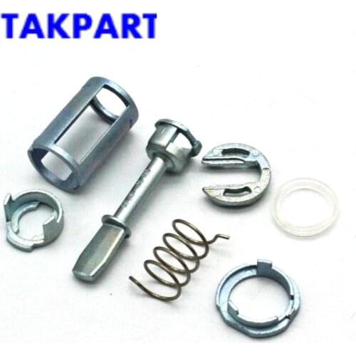 TAKPART FOR VW PASSAT LUPO DOOR LOCK CYLINDER REPAIR KIT FRONT LEFT or RIGHT OSF - NSF 3B0837167 - 3B0837168