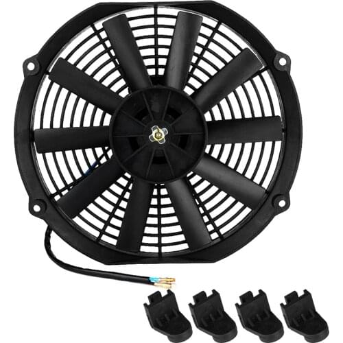 Universal Engine Cooling Fan 12in 12V 80W Car Air Conditioner Engine Electronic Cooling Fan Car Accessories Radiator cooling fan