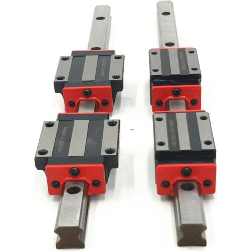 20mm linear guide ways HGR20 400/450/500mm with linear rail carriage slider HGH20CA / HGW20CC for cnc z axis parts