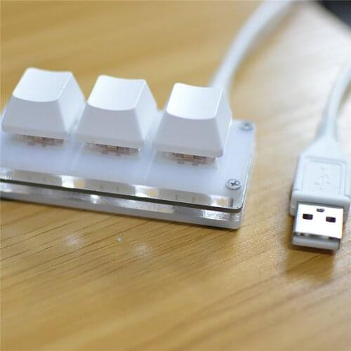 3-key Keypad Gaming Keyboard Programming Macro Keypad Mechanical Keyboard With Software OSU