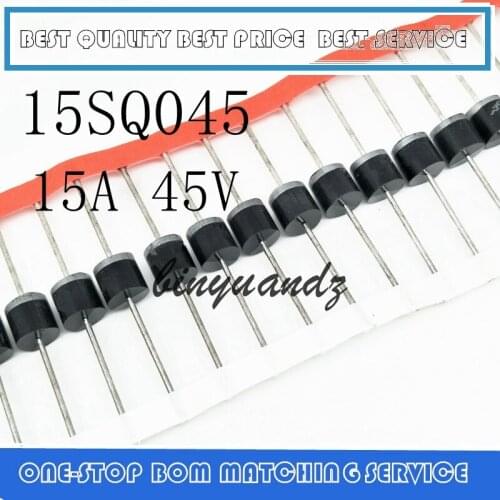5PCS Bypass / Blocking Diode 15amp 45V High Surge Current Capability 15SQ045 High Quality For DIY Solar Cells Panel