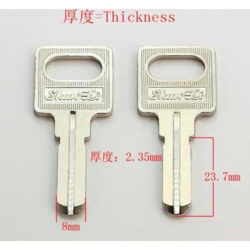 B398 House Home Door Key blanks Locksmith Supplies Blank Keys 20 pieces/lot