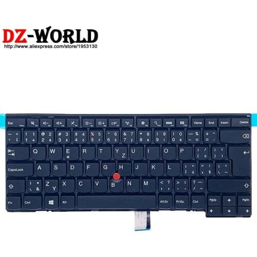 Orig CZ Czech Keyboard for Lenovo Thinkpad E431 E440 L440 L450 L460 T440 T440S T431S T440P T450 T450S T460 L470 Laptop 04Y2771