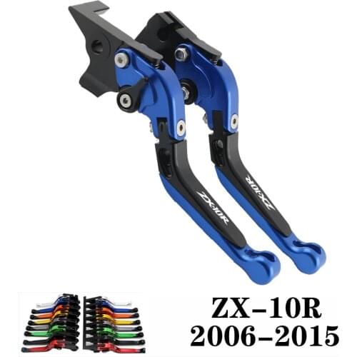 For KAWASAKI ZX 10R ZX-10R 2006 2007 2008 2009 2010 2011 2012-2015 13 14 Motorcycle Adjustable Brake Clutch Lever Levers Folding