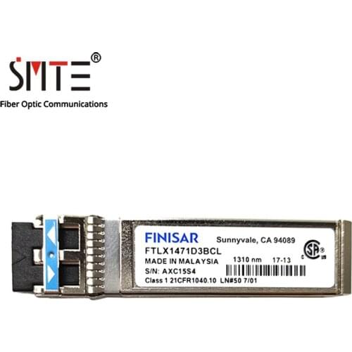 Finisar FTLX1471D3BCL SFP-10G-LR 10km 1310nm 10G SFP+ Fiber Optical Module