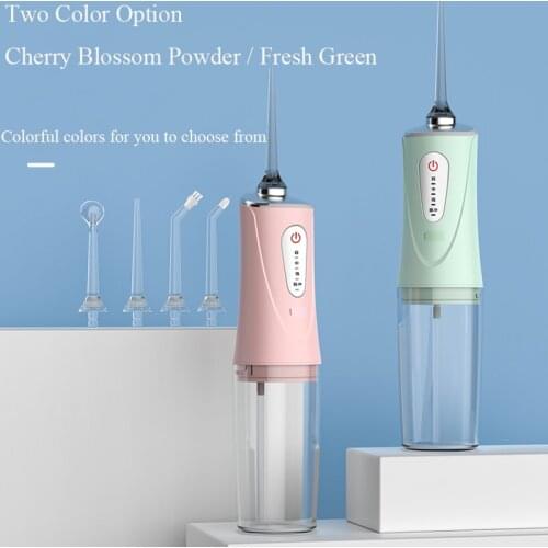 New Portable Electric Oral Irrigator Household Dental Scrubber Oral Care Water Spray Dental Floss