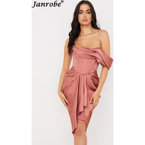 Женские повседневные платья Janrobe China At AliExpress