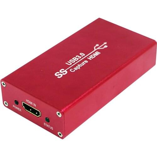 HDMI-compatible To USB 3.0 Video Capture Card Dongle 1.4a for PS4/Wii/Xboxone/NS Game Console Cast Screen Game Live Streaming