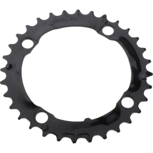 Round Circle Shape 32T 104BCD Bike Chainring Chainwheel Crankset Single Plate - 7 8 9 Speeds